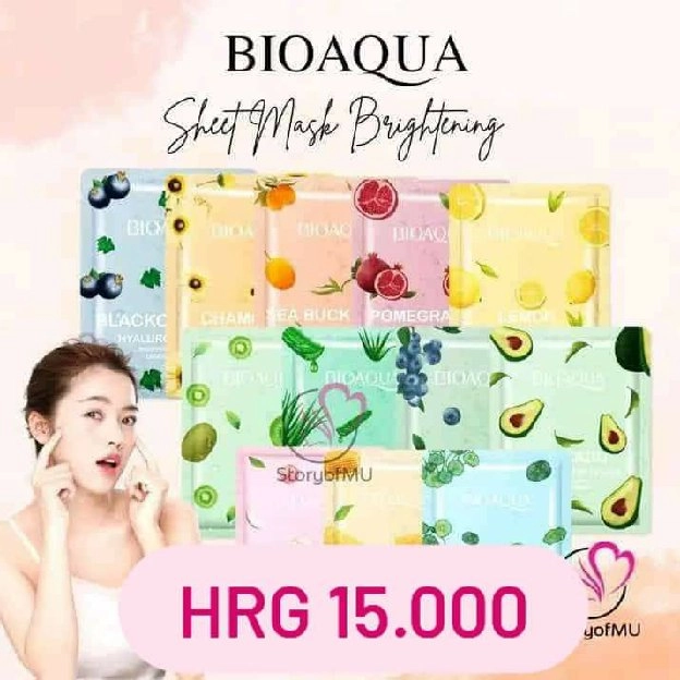 sheet mask Bioaqua 