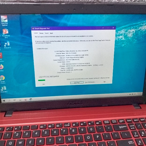 Laptop Asus X540Y