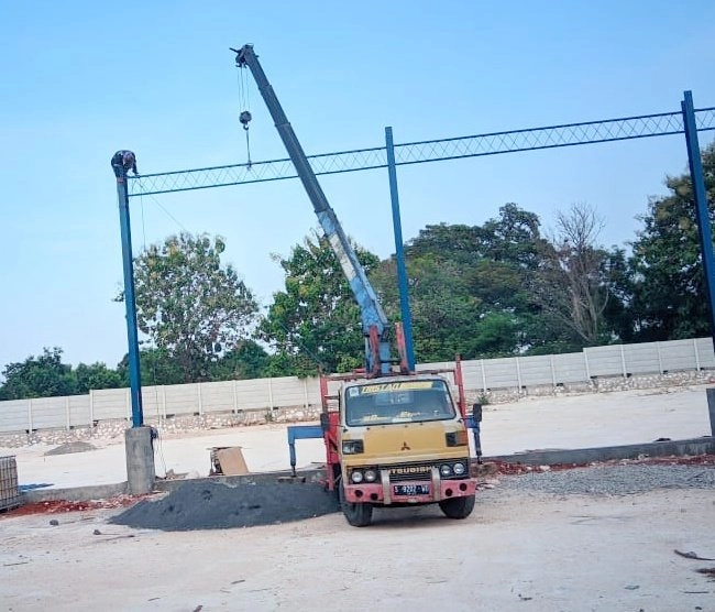 sewa crane TMC truck crane foco crane harga flexible 