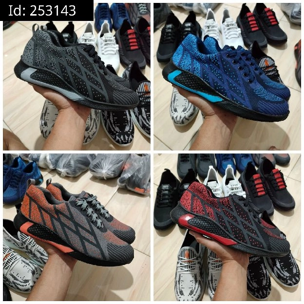 SEPATU SNEAKER PRIA SPORT TRENDY 