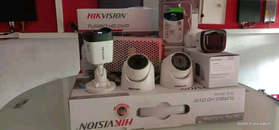 paket komplit Kamera cctv Hikvision 2MP Kwalitas HD