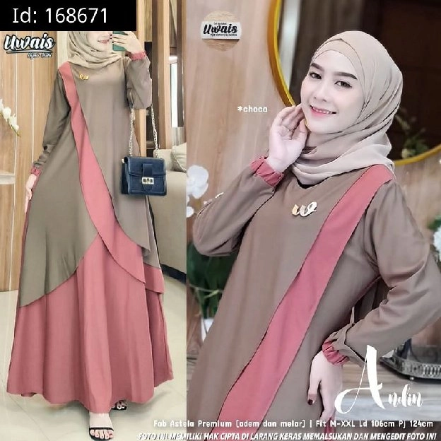 GAMIS WANITA ANDIN MAXY 