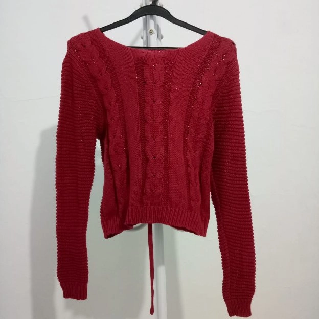 sweater rajut wanita