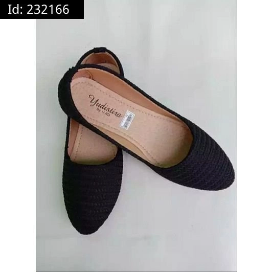 FLATSHOES WANITA IMPORT RAJUT 