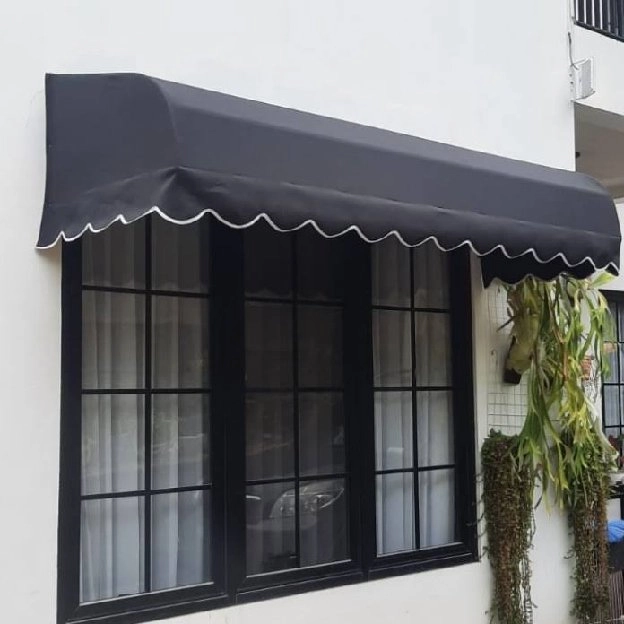 Canopy awning kain minimalis