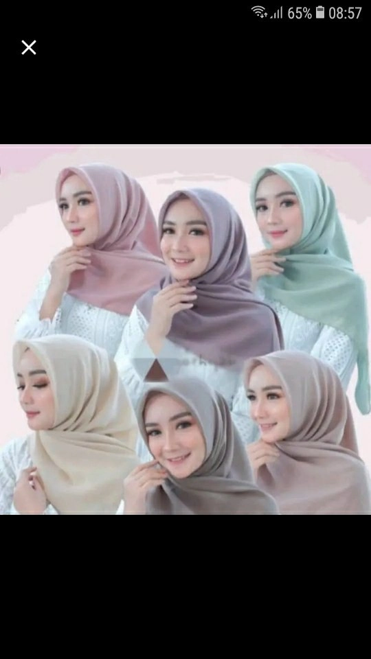 hijab bella square