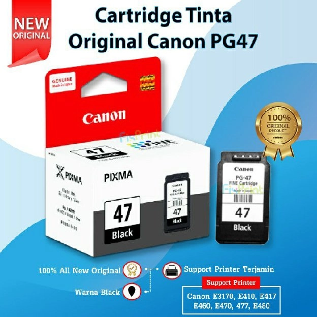 Catridge tinta Canon PG47 ORI