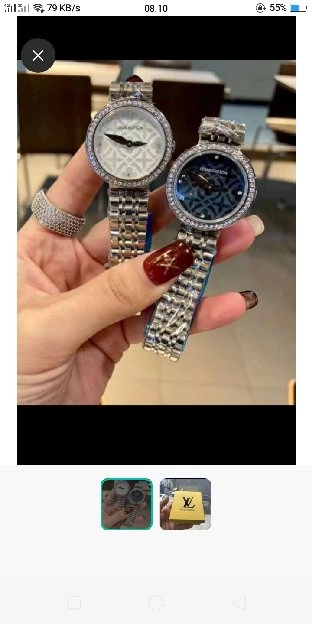 Jam Tangan Rantai Import Premium LV 