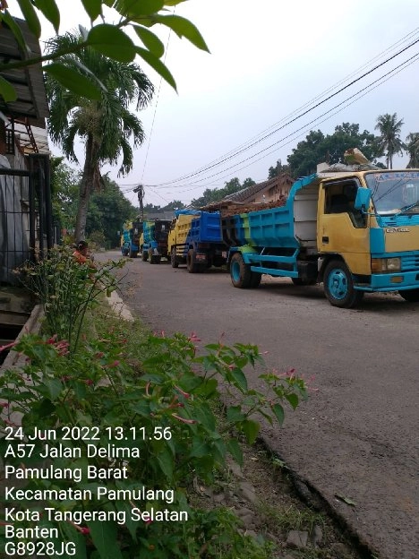 jasa buang puing,sampah dan urugan