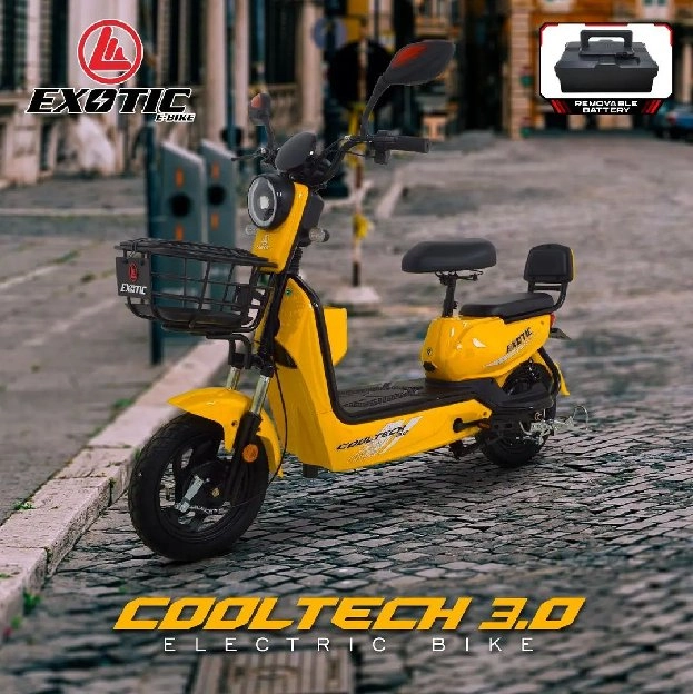 SEPEDA LISTRIK EXOTIC COOLTECH 3.0