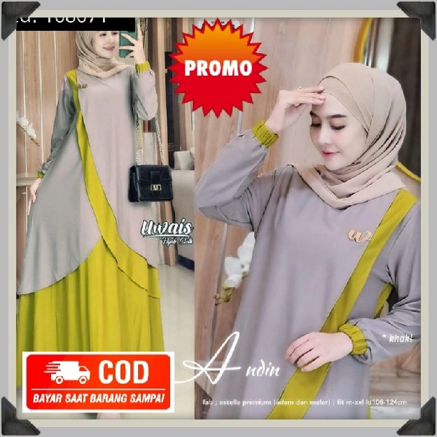 GAMIS WANITA ANDIN MAXY 