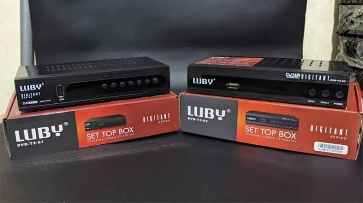 Set Top Box Luby DVB-T2-01