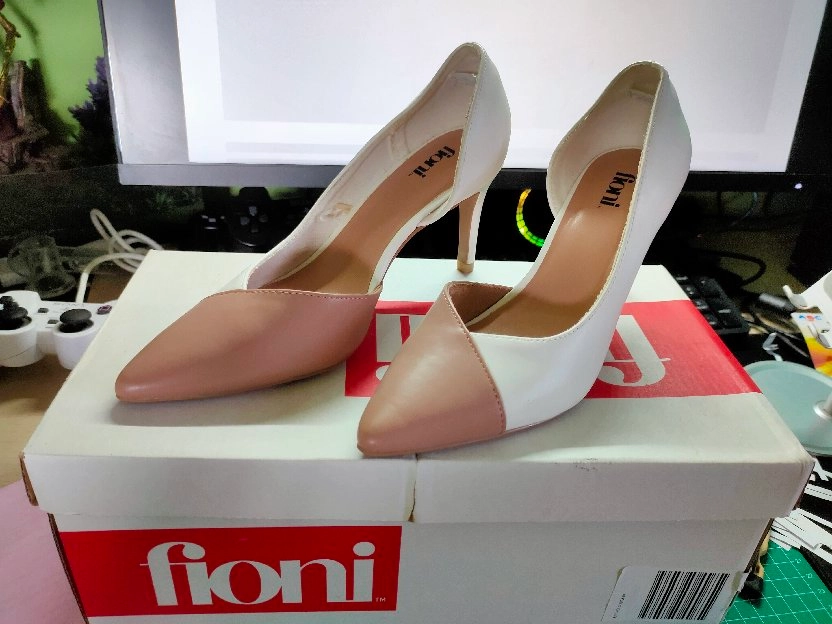 sepatu heels wanita fioni size 35