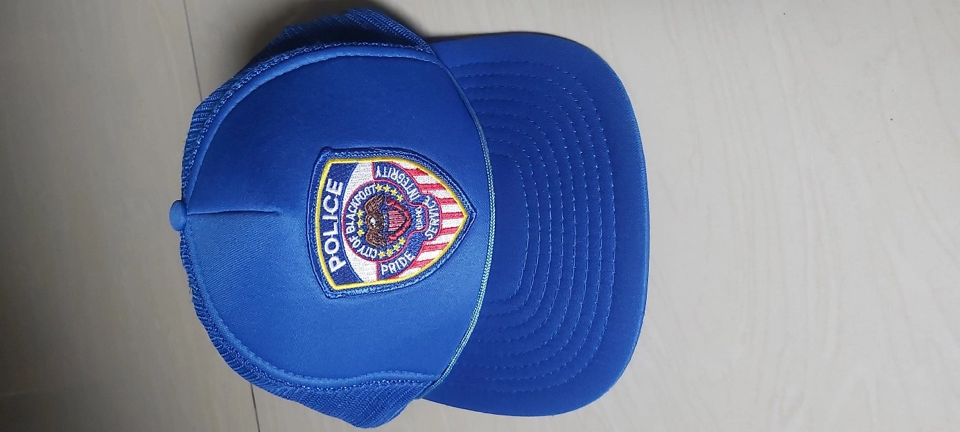 Topi Trucker Police USA Blackfoot