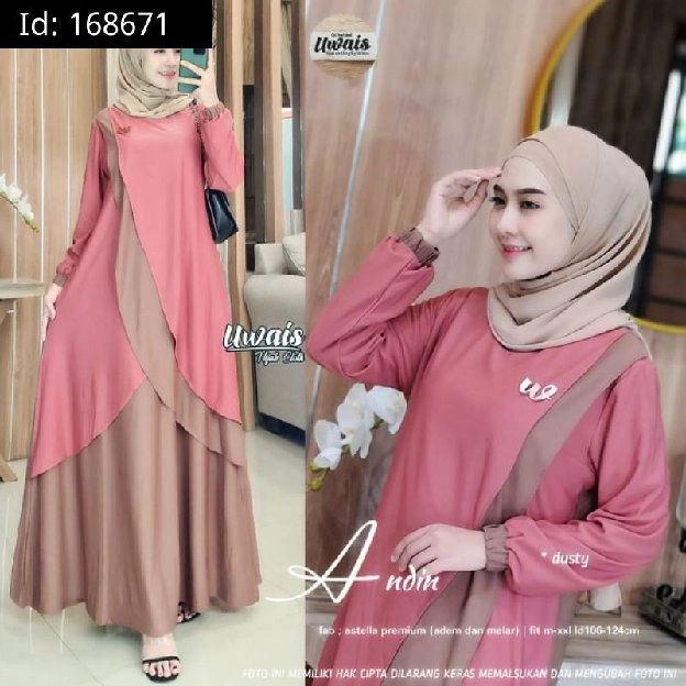 GAMIS WANITA ANDIN MAXY 