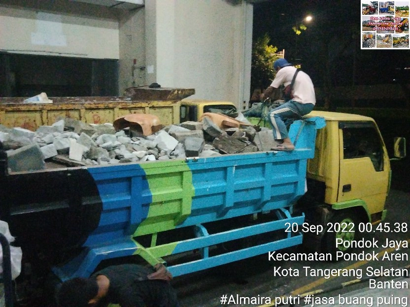 jasa buang puing,sampah dan urugan