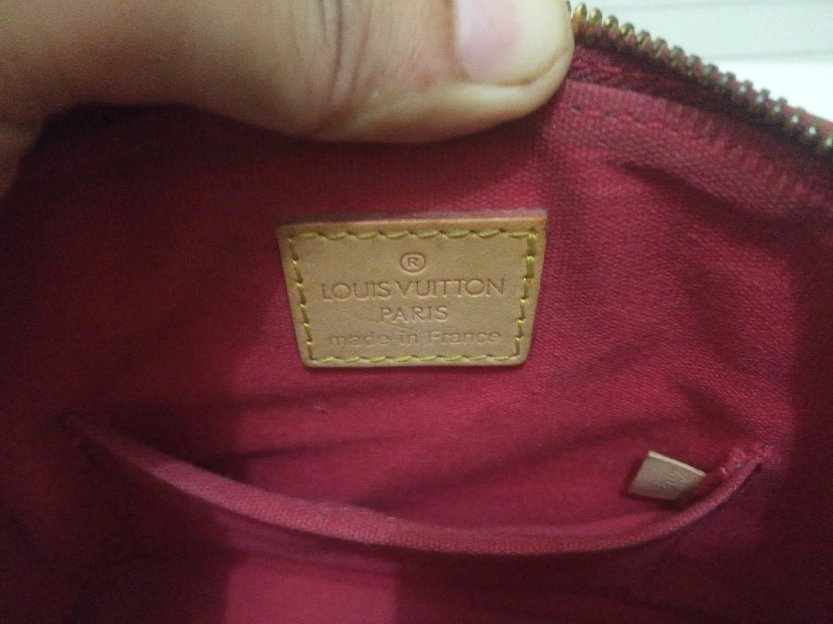 LV ALMA VERNISH RED