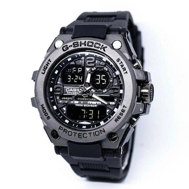 JAM TANGAN PRIA DIGITAL ANALOG MURAH G SHOCK