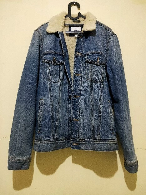 jaket jeans old navy made in indonsia