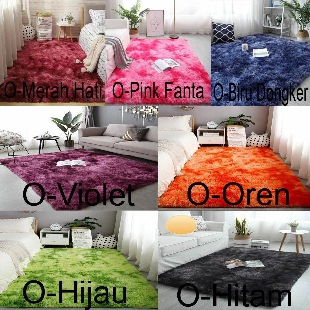 KARPET BULU OMBRE 