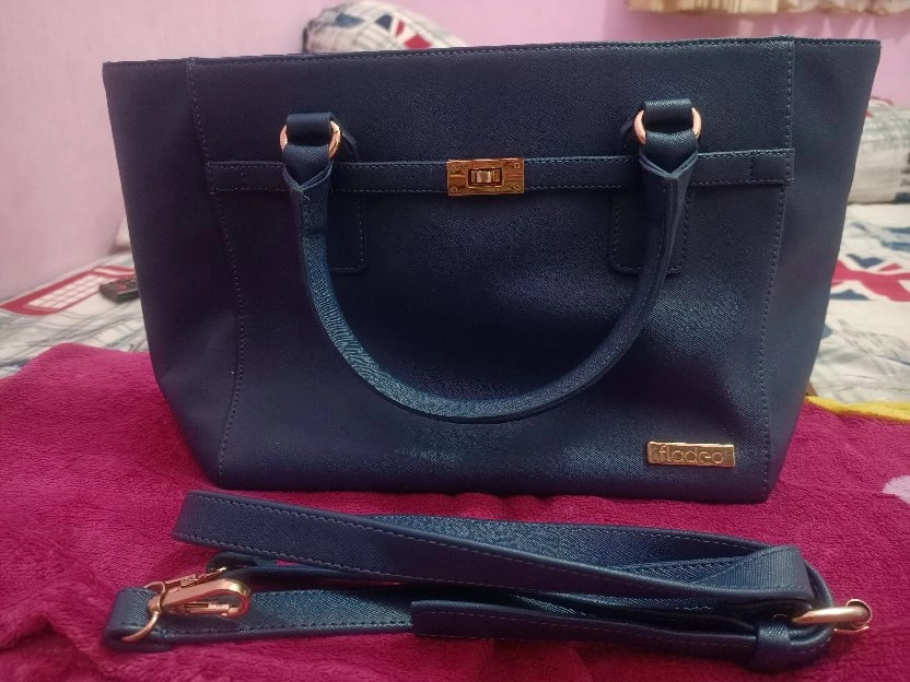 preloved tas fladeo warna biru