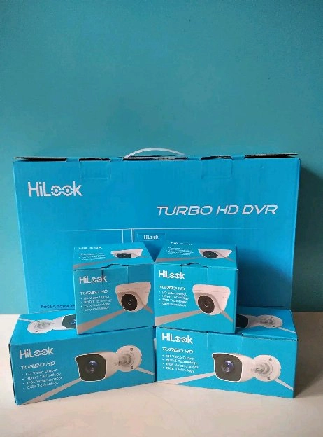 Paket cctv Hilook 2MP Komplit Siap pasang Dengan Harga Murah