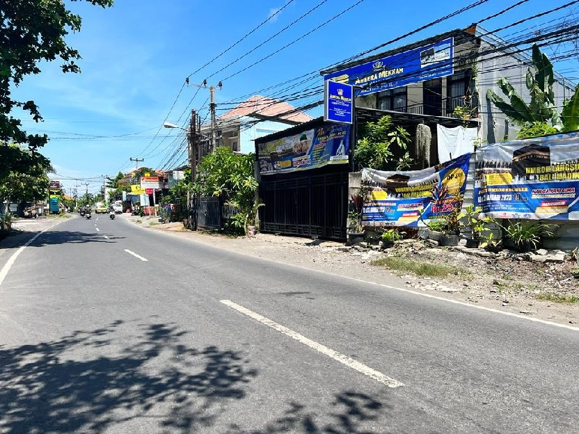 MURAH/ tanah 150 m2 di pinggir jln tukad balian Renon Denpasar Bali 