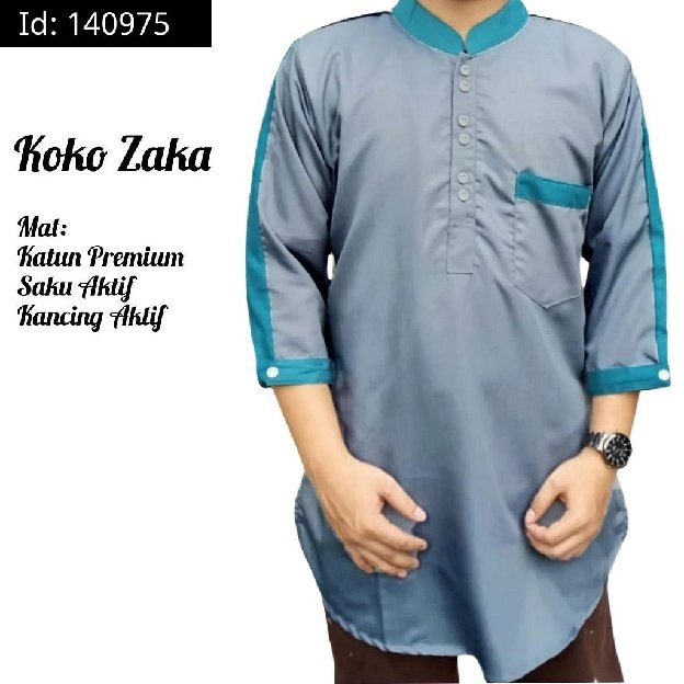 BAJU KOKO PRIA MUSLIM 