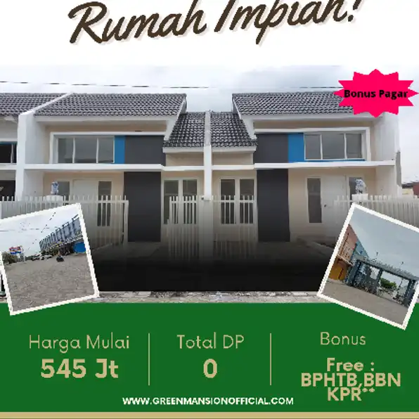 Hunian Ready Dekat Merr pondok Candra,promo dp 0