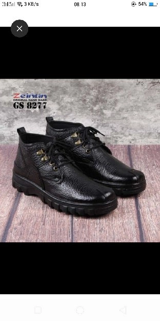 Sale!!!  Pantofel boots Zeintin Pria