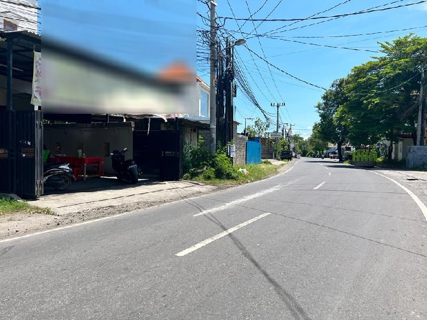 MURAH/ tanah 150 m2 di pinggir jln tukad balian Renon Denpasar Bali 