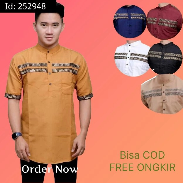 BAJU KOKO PRIA BATARA LENGAN PENDEK 