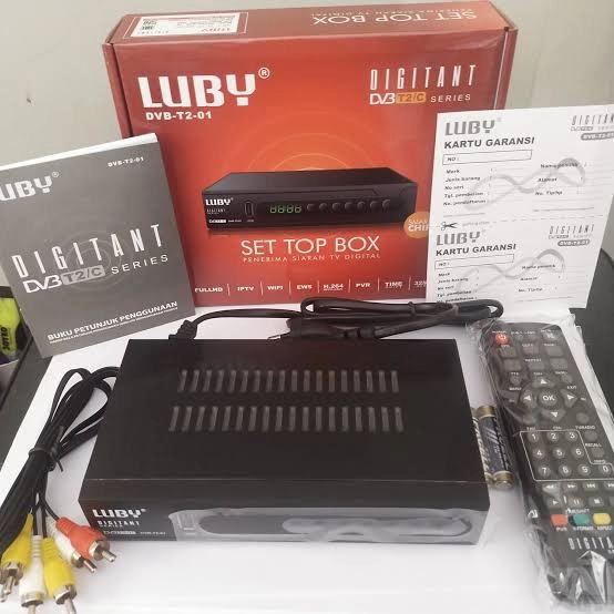Set Top Box Luby DVB-T2-01