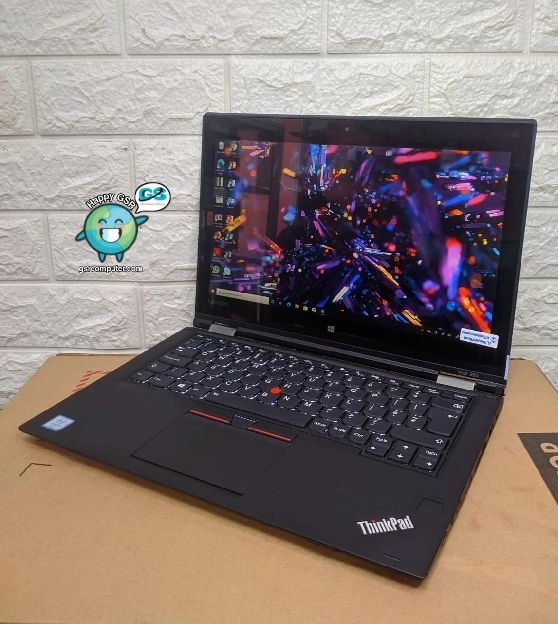 Laptop Lenovo Yoga 260 Touchscreen bisa di lipat 360° siap pakai