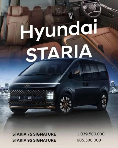 Hyundai Staria 7 SEATER 