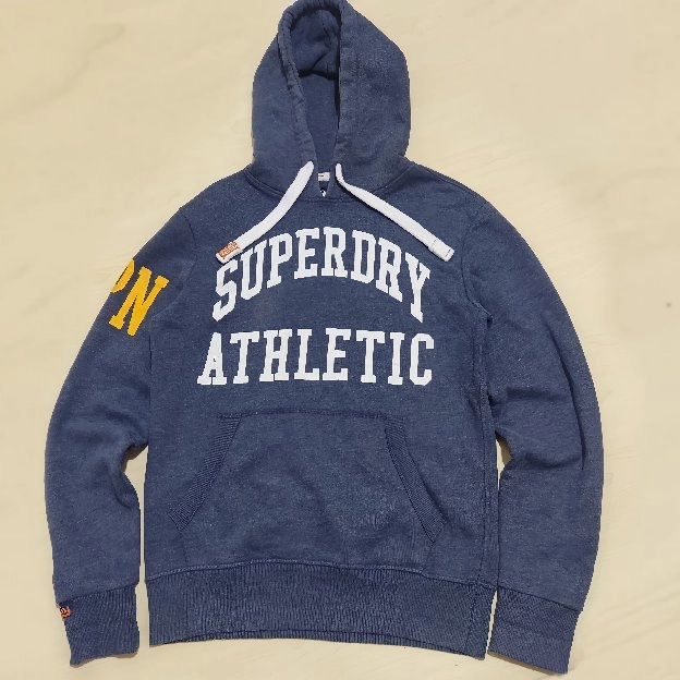 Hoodie vintage SUPERDRY Athletic Cansual designer original second