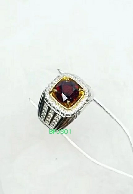 NATURAL RHODOLITE garnet asli 