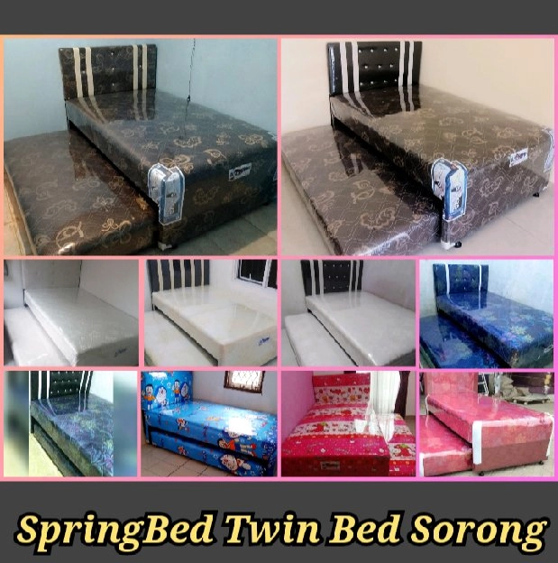 SpringBed Baru Harga Hemat Fullset, Berkualitas, Bergaransi, COD Bayar Ditempat 