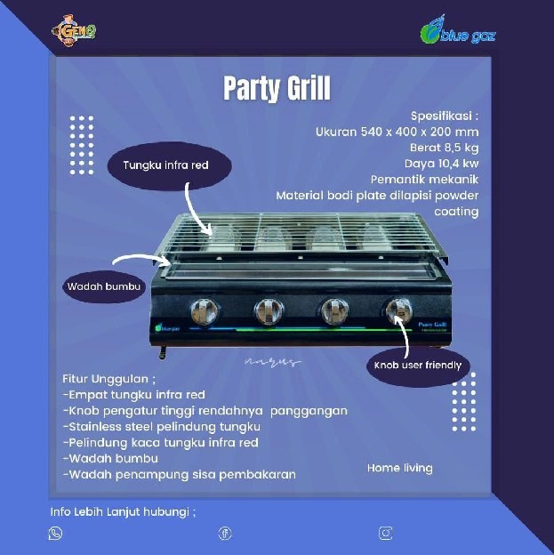 Party Grill & Family Grill