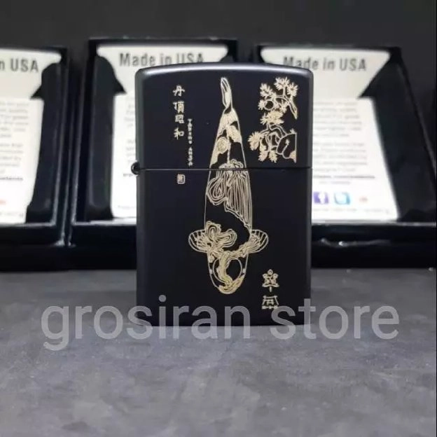 Zippo bisa custom logo ukir nama gambar tulisan foto grafir laser 