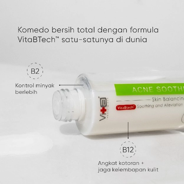 Swissvita Acne Skin Balancing Toner 120 ml | Angkat Komedo | Redakan Jerawat | Samarkan Pori Besar |