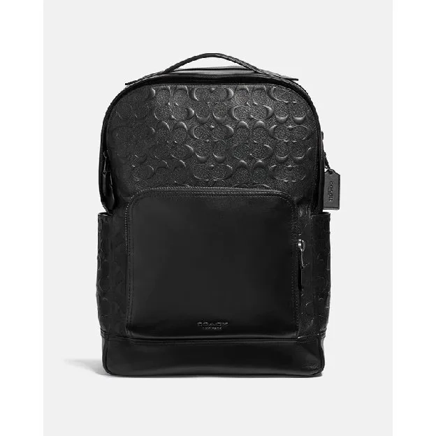 Coach Graham Backpack In Signature Leather (F 50719)