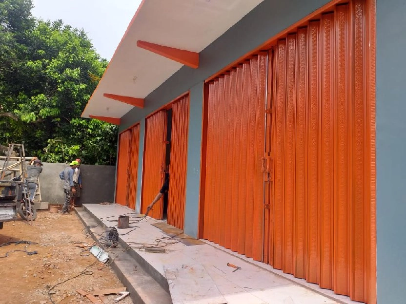 081310150492 spesialis foldingdoor PVC jembatan lima taman palm harmoni pasar pagi Tamansari tambora