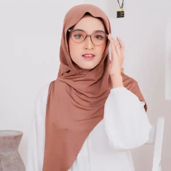 Ishana Pashmina Inner Oval Ninja Menutup Dada Hijab Instant Meleyot Jersey Inara