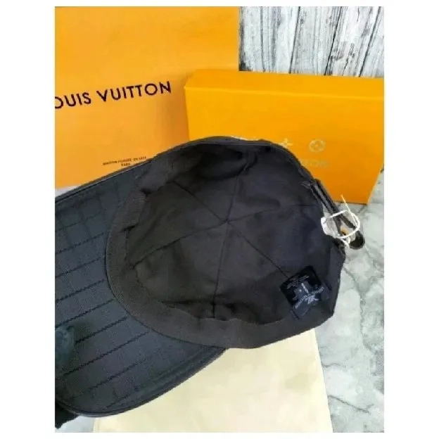 TOPI PRIA LOUIS VUITTON LV 55302 BLACK DAMIER