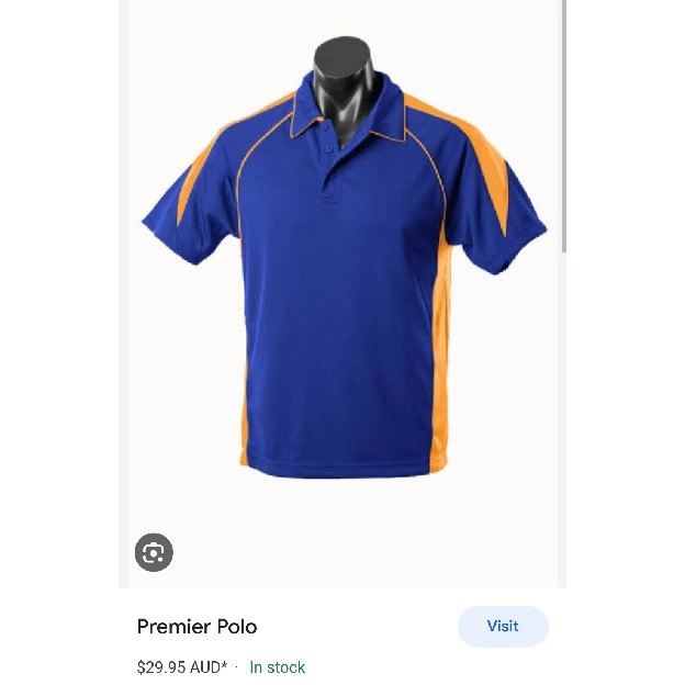 Kaos polo shirt Aussie Pacific 2031 Premier original second