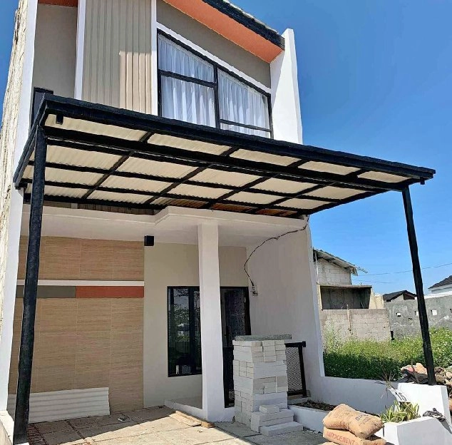 Canopy minimalis atap alderon double layer 