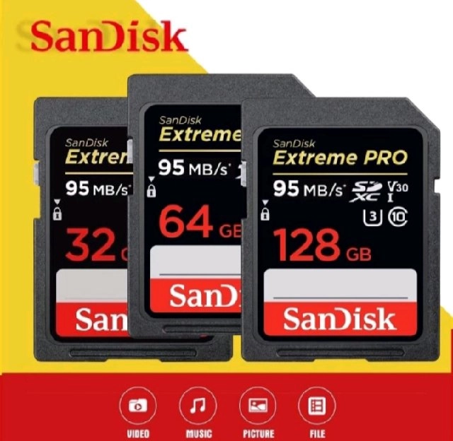 Tas Kamera dan Kartu SD Sandisk 64gb