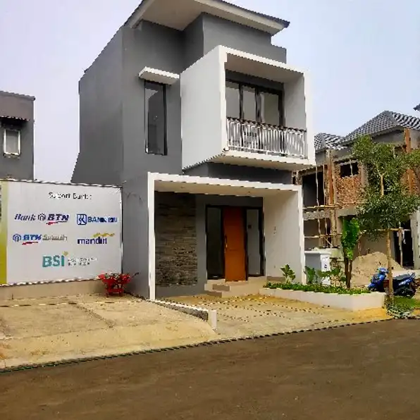 Rumah Murah 2 Lantai Lebar 7 Meter di Pamulang