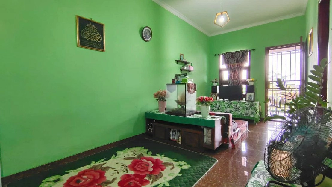 Dijual Rumah Hijau Bagus Apik 2 lt Bata Merah Dlm Cluster  di Jatiasih Bekasi 